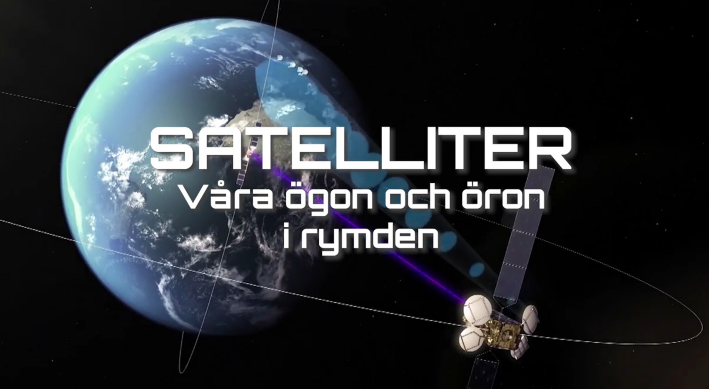 Satelliter – Våra ögon och öron i rymden